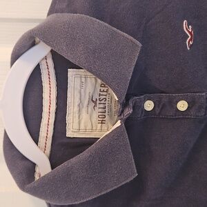 Hollister Navy Polo Shirt